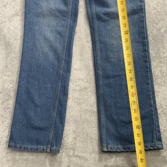 Levi's 505 Jeans Boys Junior Size 16 Blue Denim Straight Leg Regular 28x30” - Picture 4 of 14